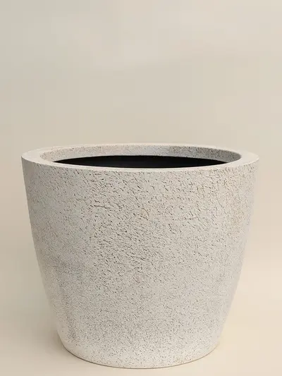 Manolya Beton Saksı No 3 Ø37cm Kırçıllı -  Saksilar - Lalezar Botanik